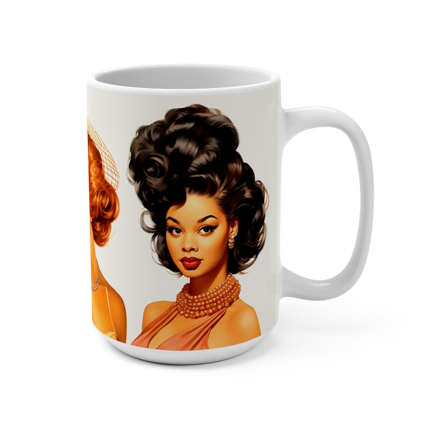Vintage Ladies African American Mug 15oz