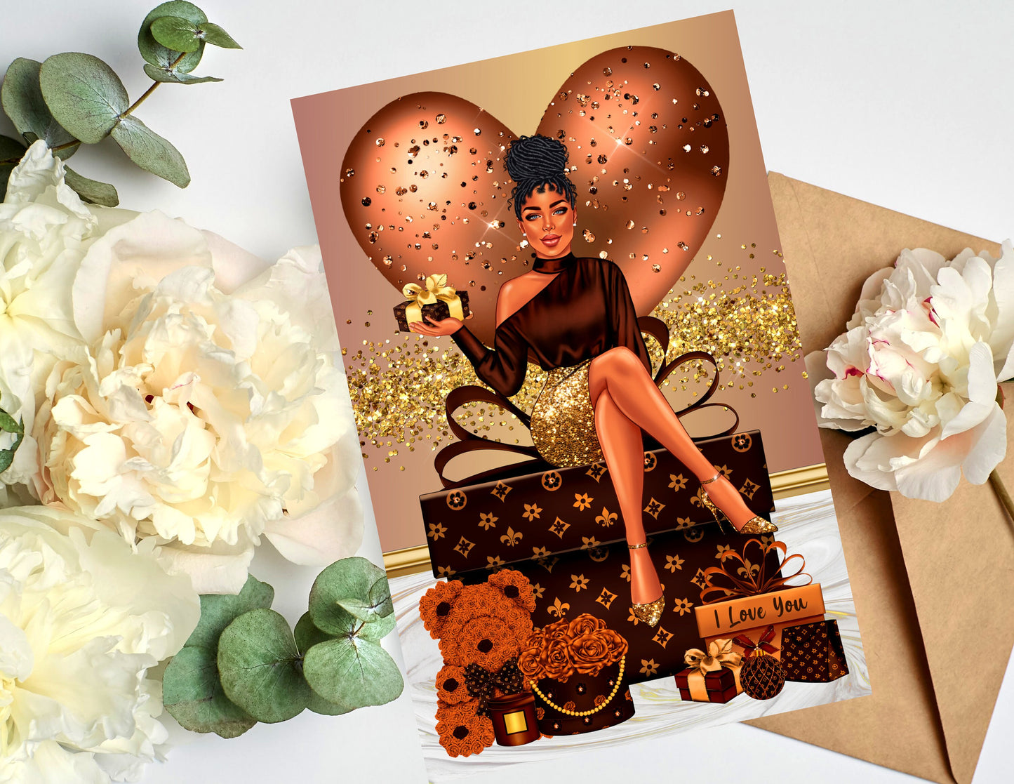 Black Love Greeting Cards