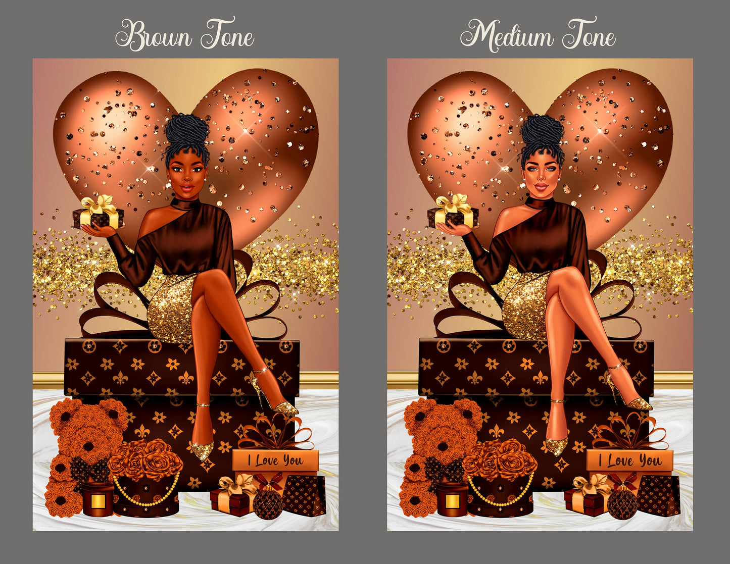 Black Love Greeting Cards