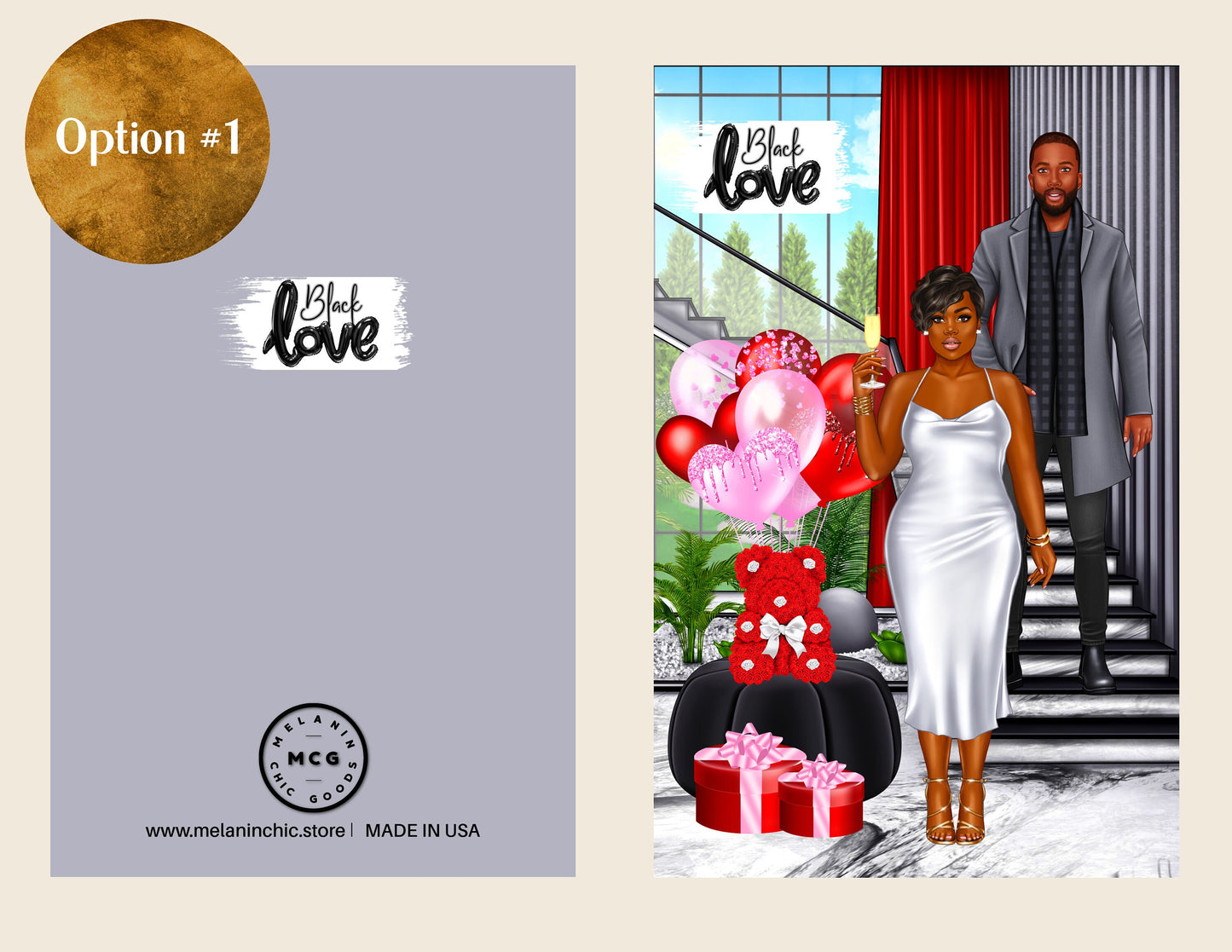 Black Love Greeting Cards