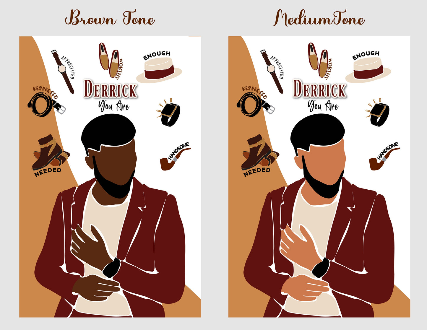 Personalized All Occasion, Black Greeting Cards