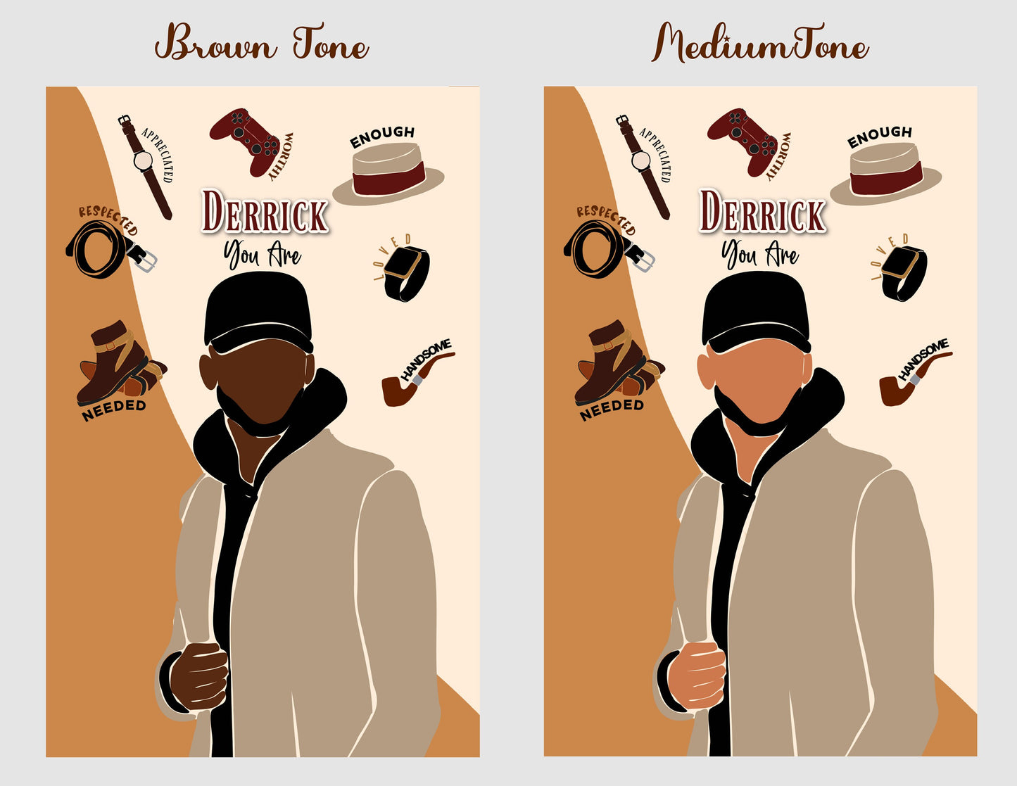 Personalized All Occasion, Black Greeting Cards