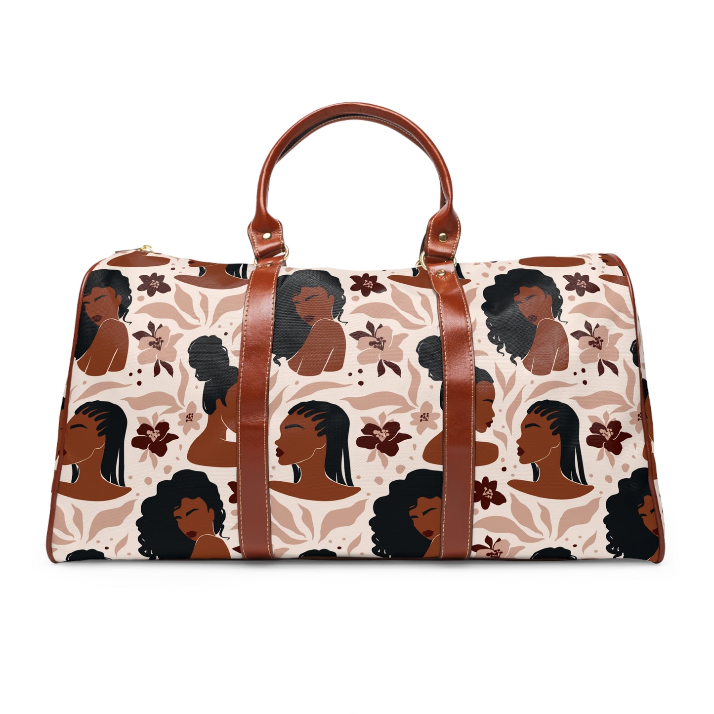 Melanin Beauties African American Travel Bag