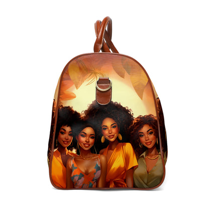 Melanin Beauties African American Travel Bag