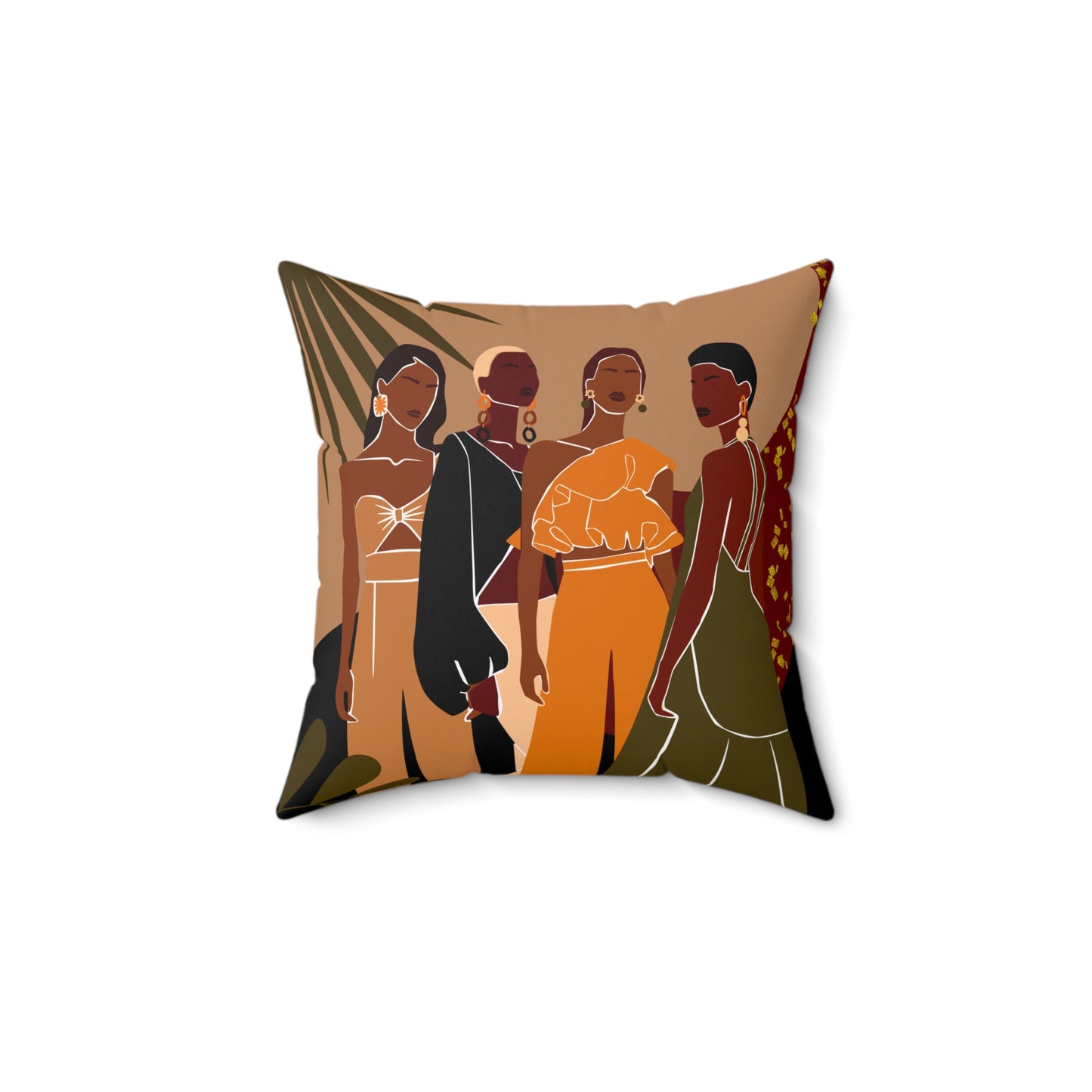 Divas African American Pillow