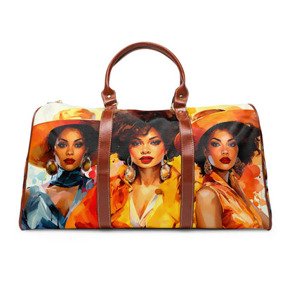 Elegant Lady African American Travel Bag