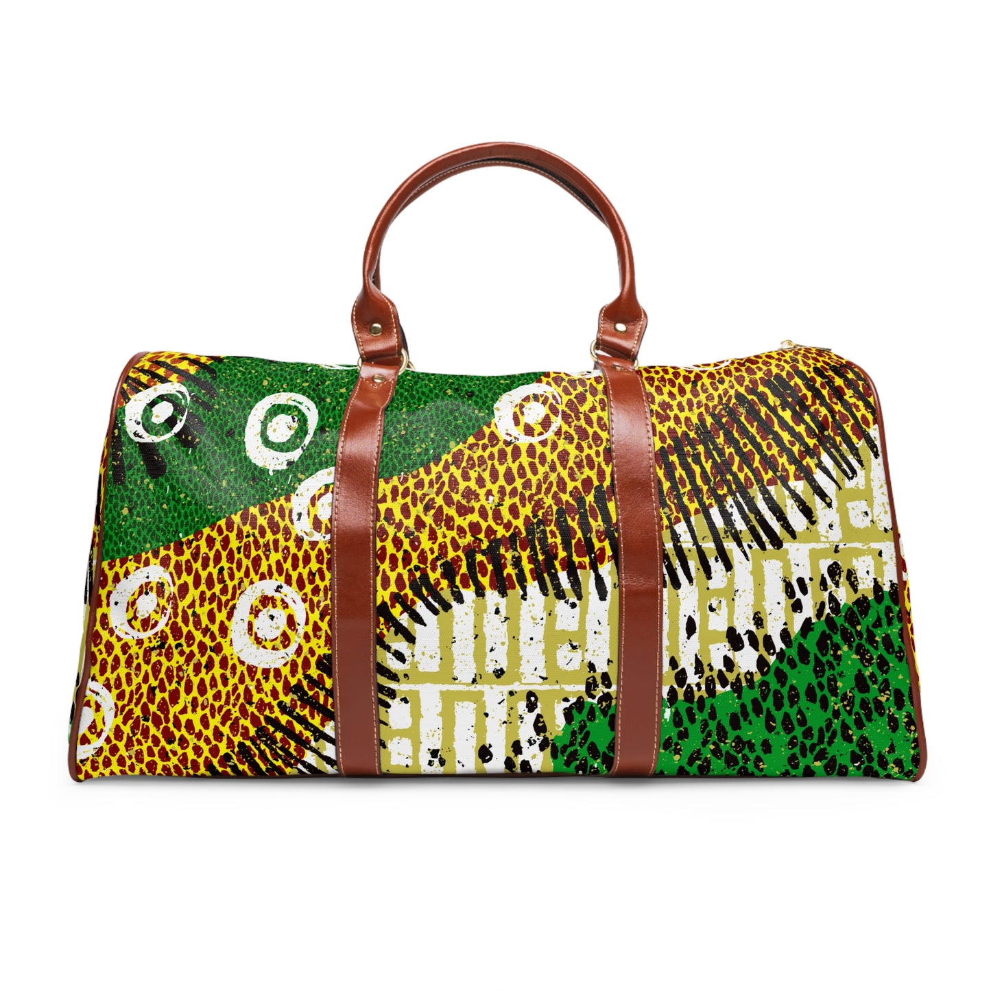 Animal Print African American Travel Bag