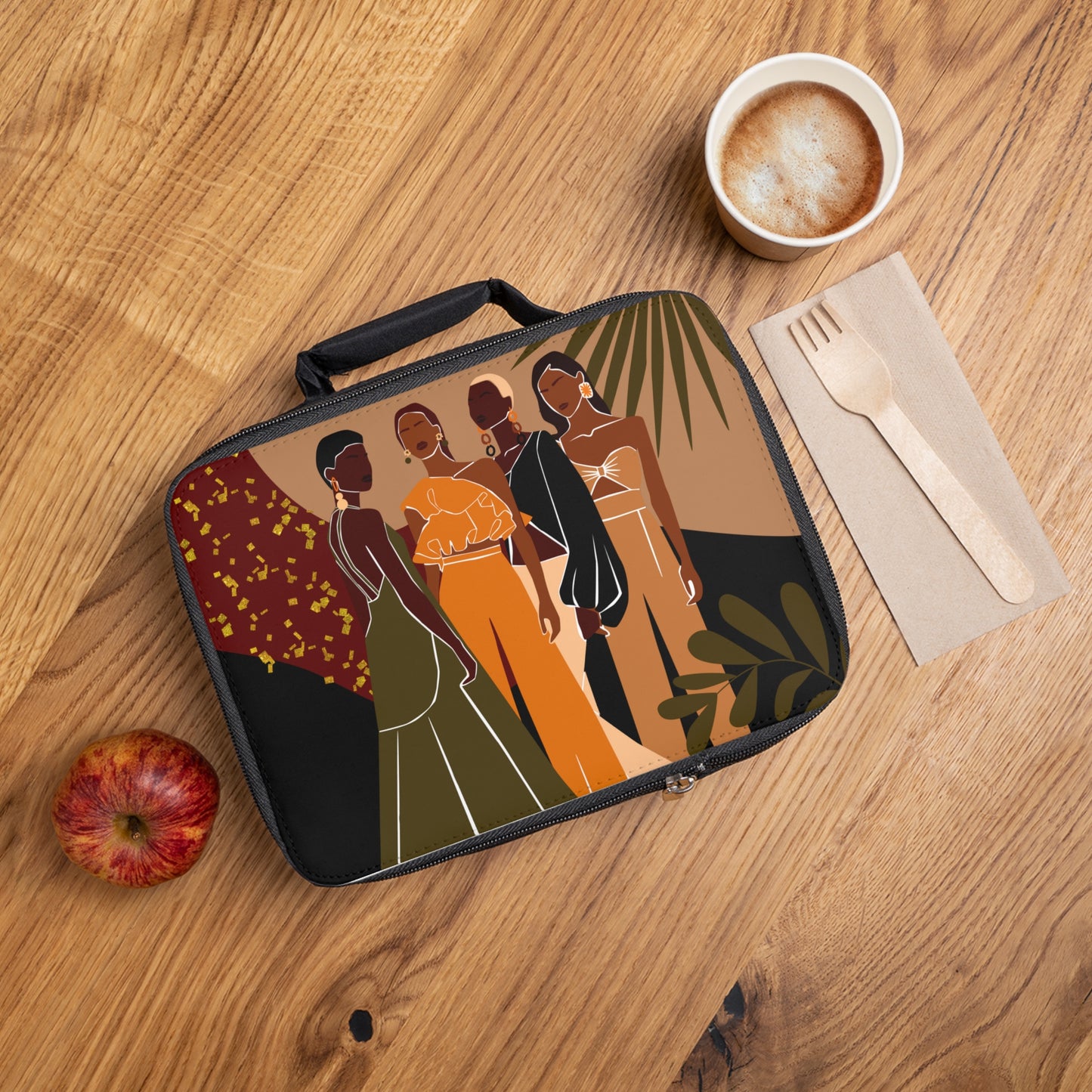 African American Morning Routine African American Lunch Bag