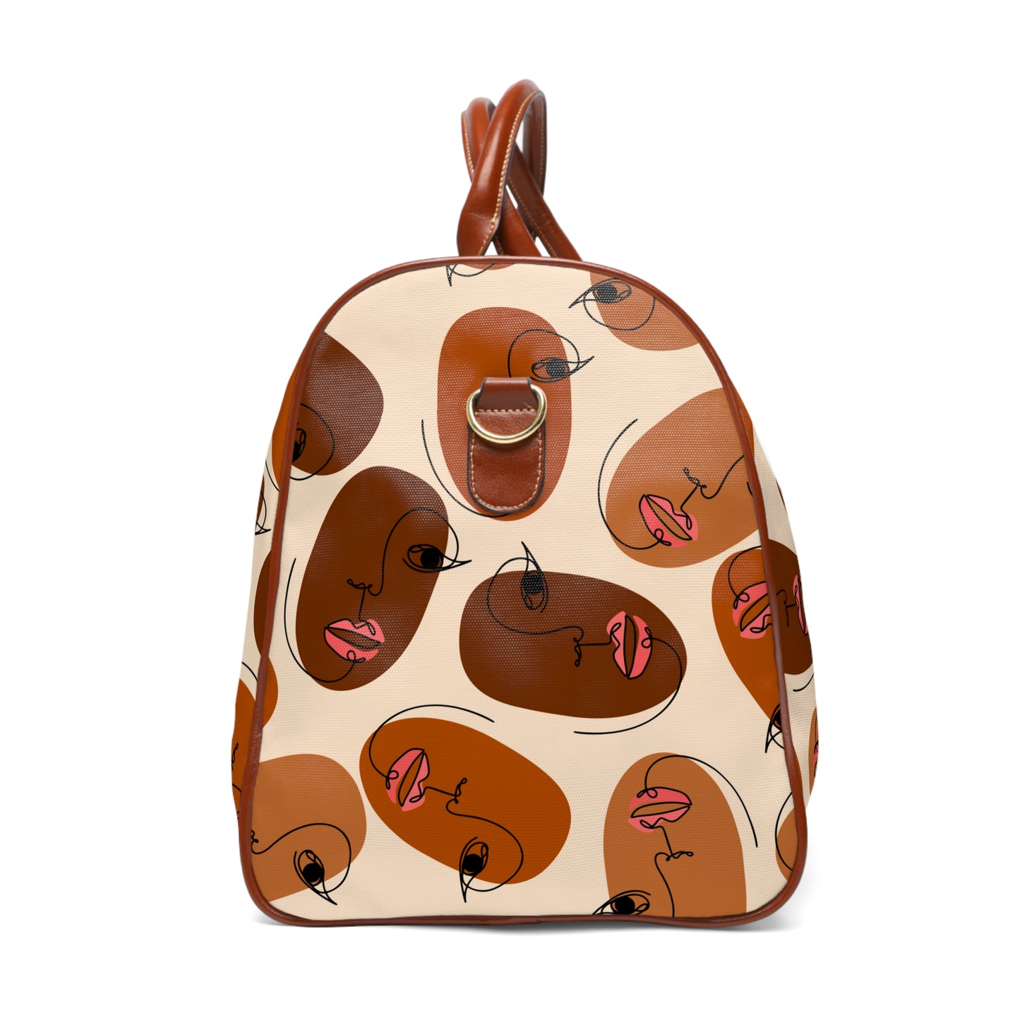 Abstract Beauty African American Travel Bag