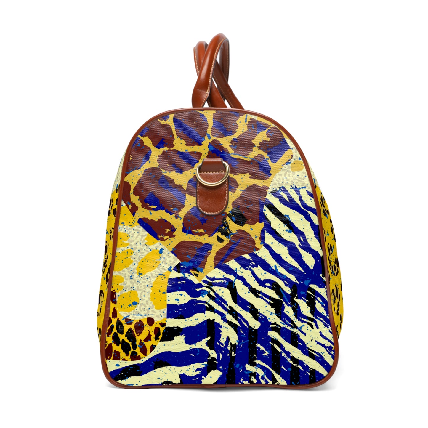 Animal Print African American Travel Bag