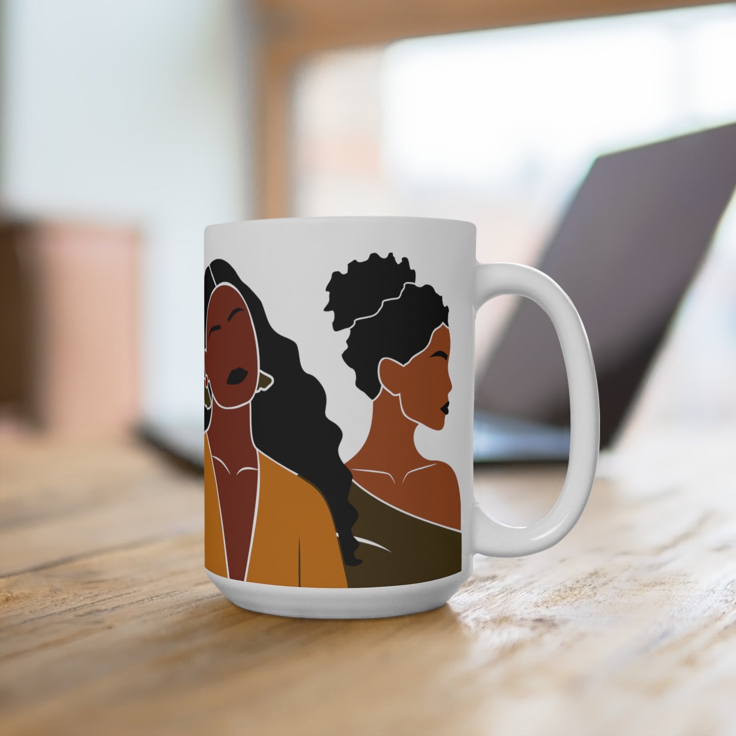 Melanin Queens African American  Mug 15oz