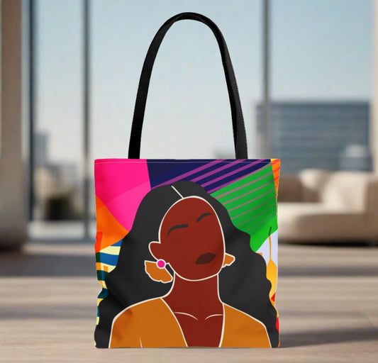 African American Tote Bag