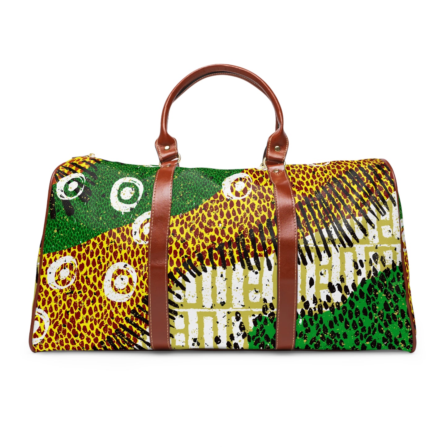 Animal Print African American Travel Bag