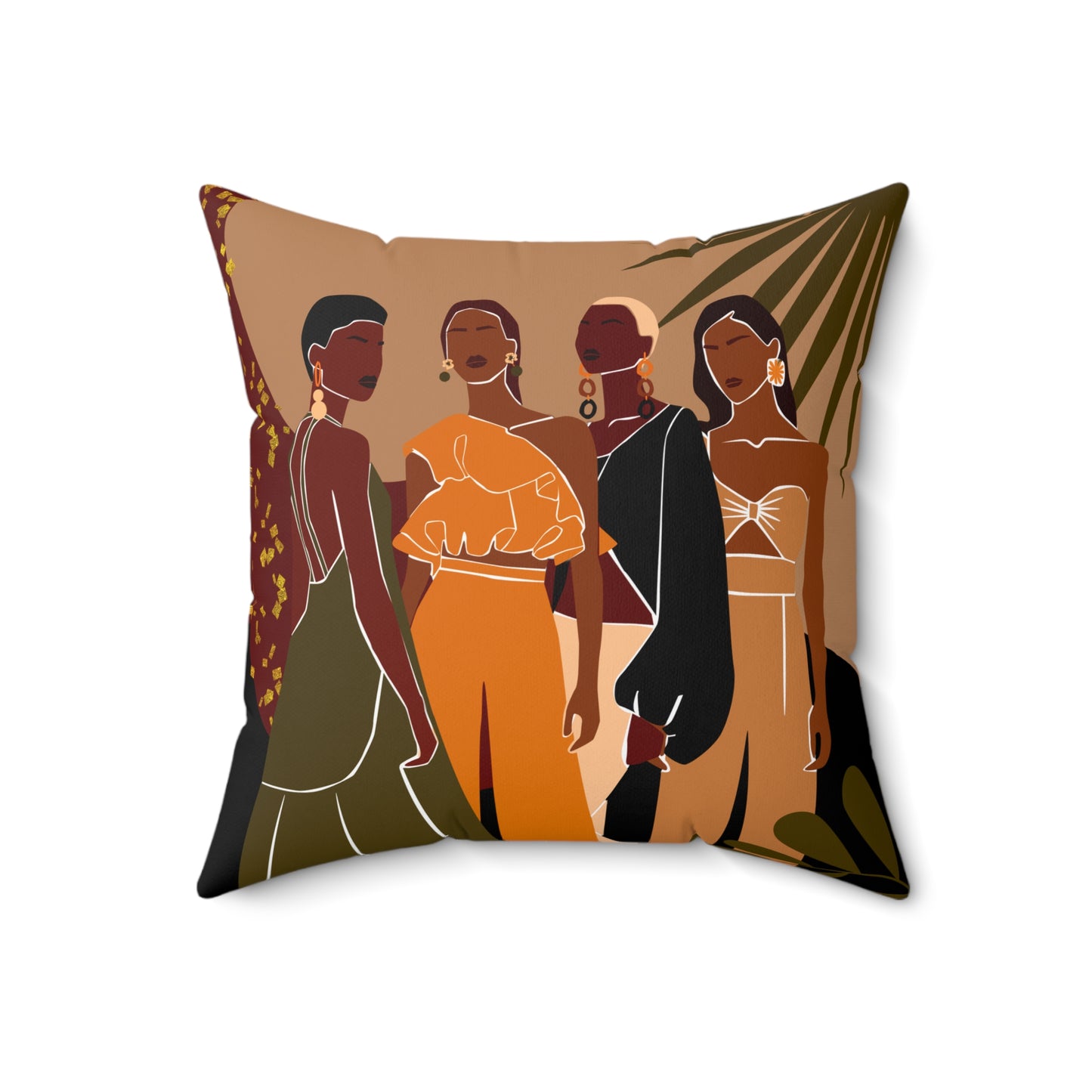 Divas African American Pillow