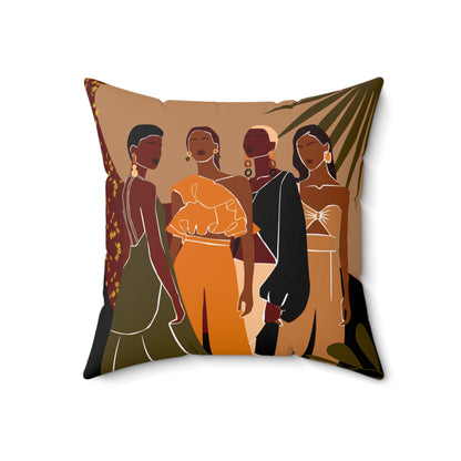 Divas African American Pillow