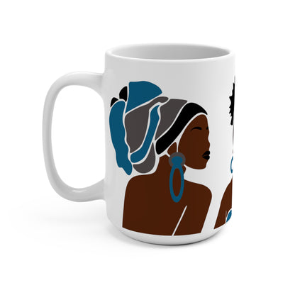 Lady Africa African American Mug 15oz