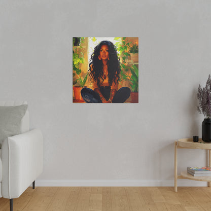 Feeling Good African American Canvas Art