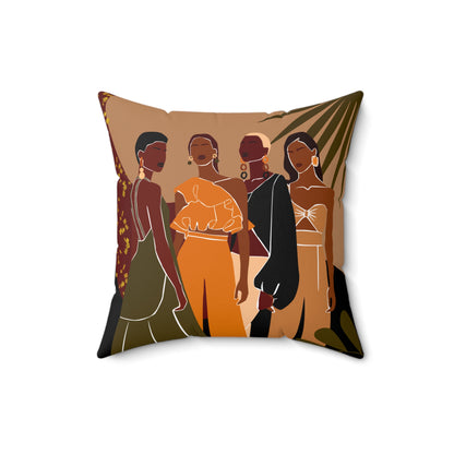 Divas African American Pillow