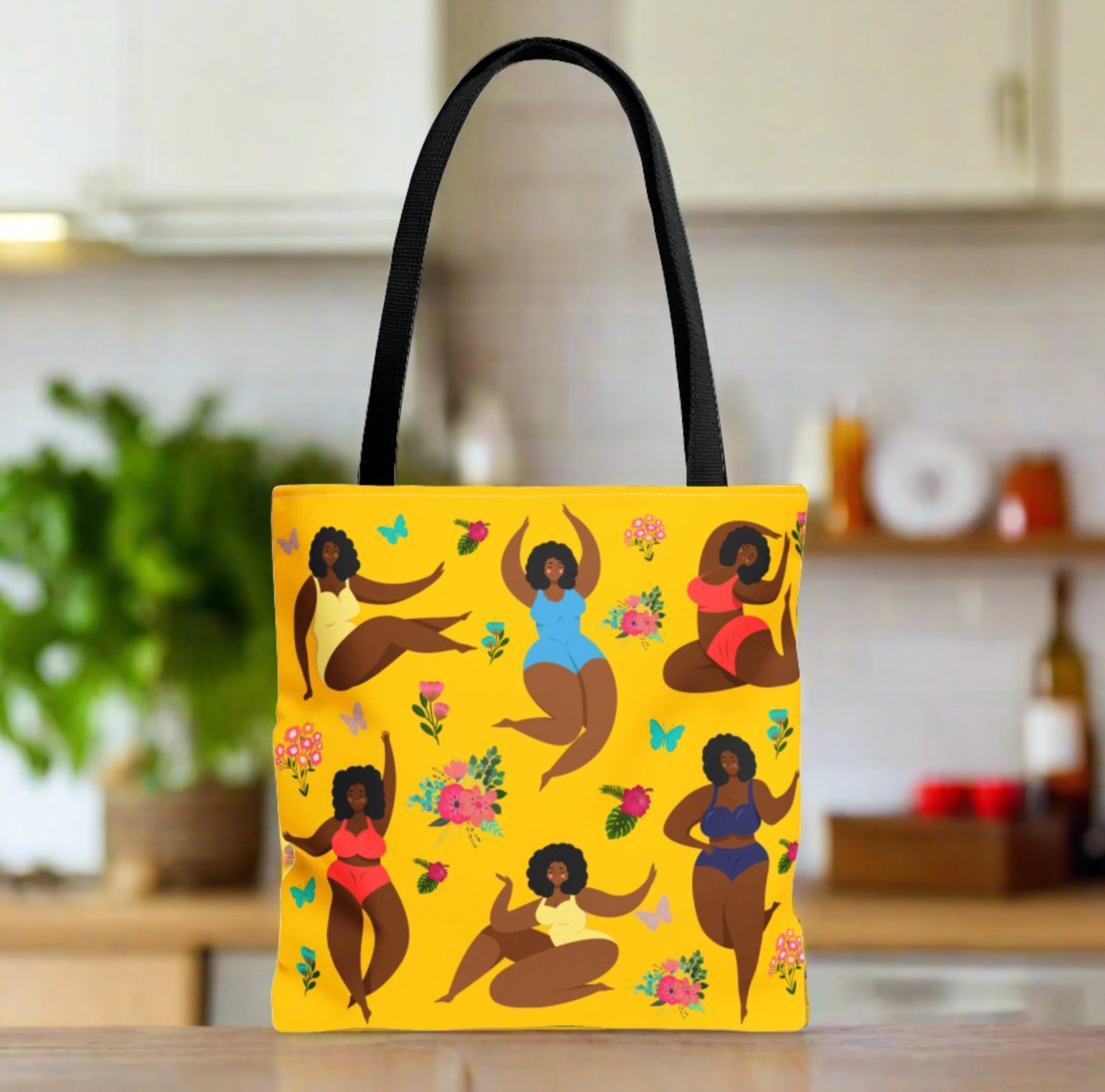 African American Tote Bag