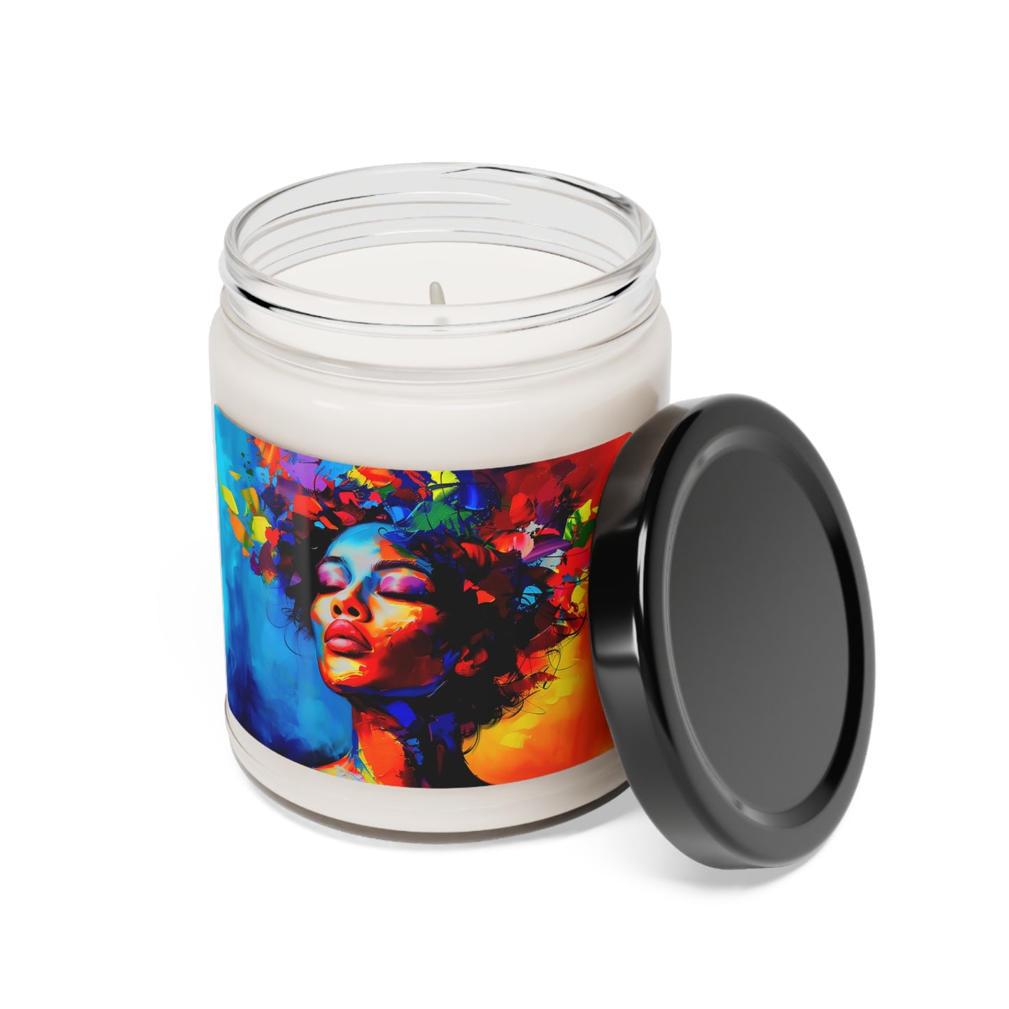 Colorful Beauty Scented Soy Candle, 9oz