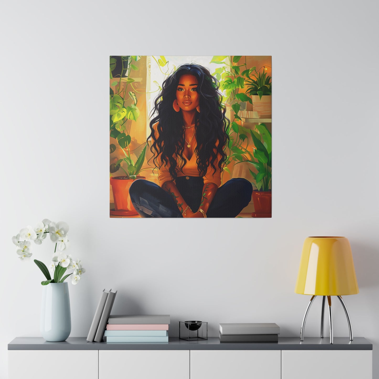 Feeling Good African American Canvas Art