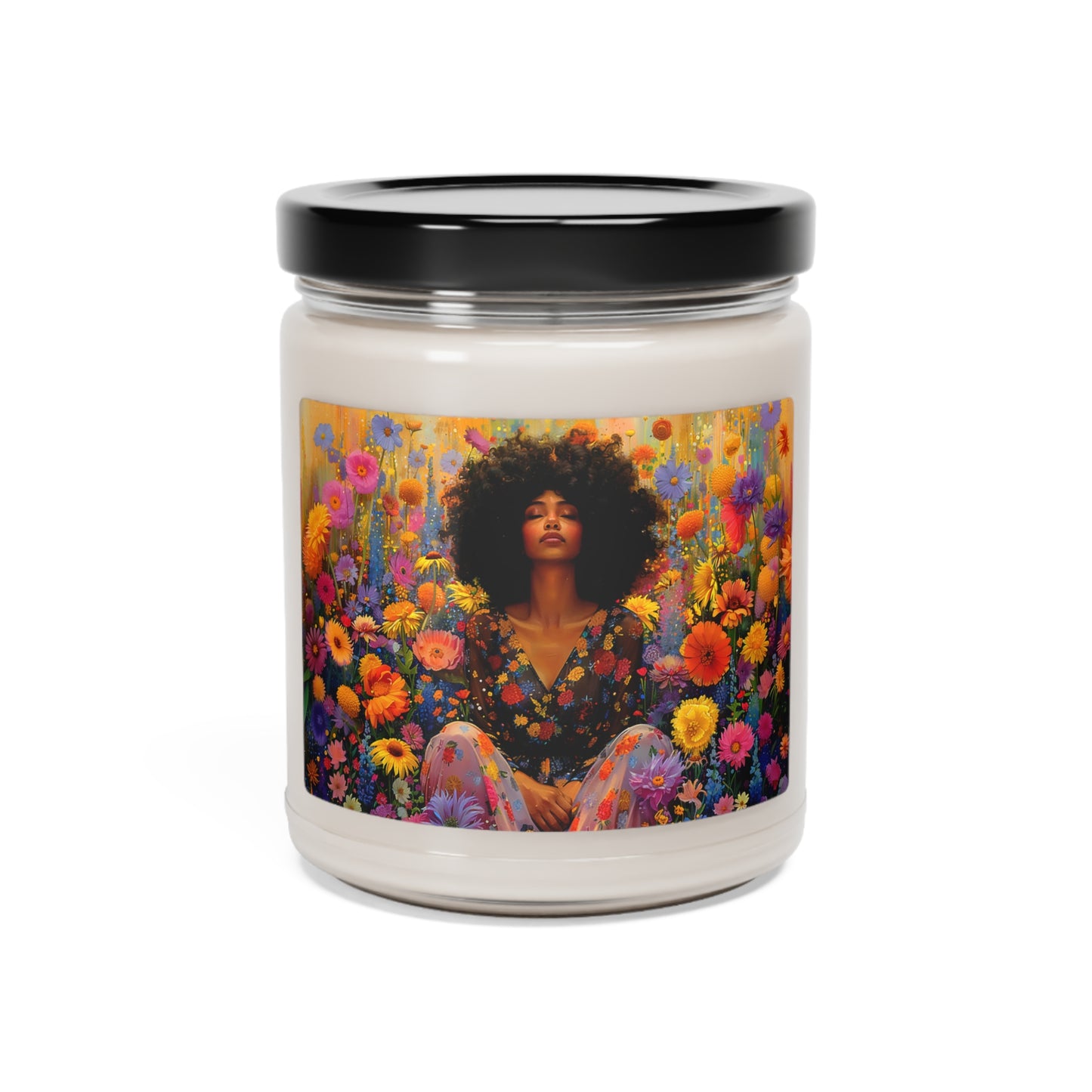 Among the Flowers Scented Soy Candle, 9oz