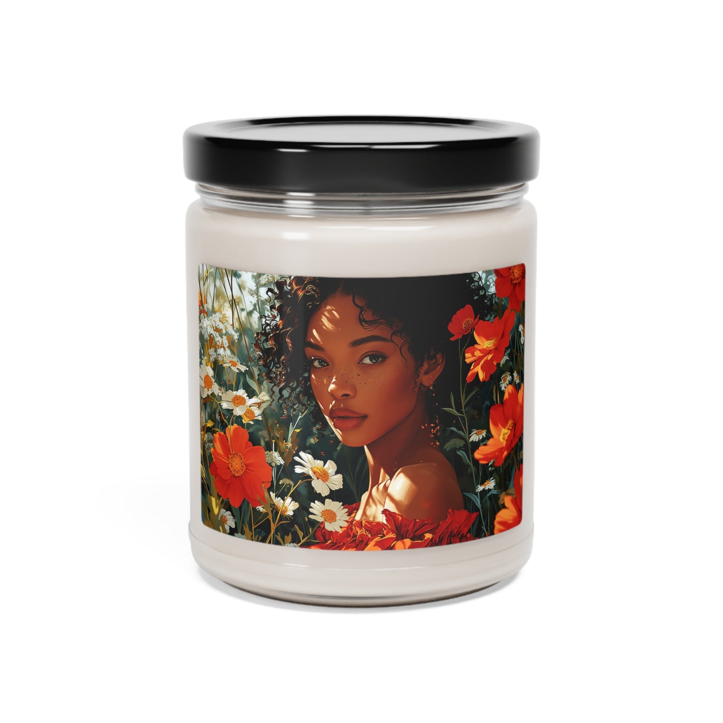 Flower Patch Scented Soy Candle, 9oz