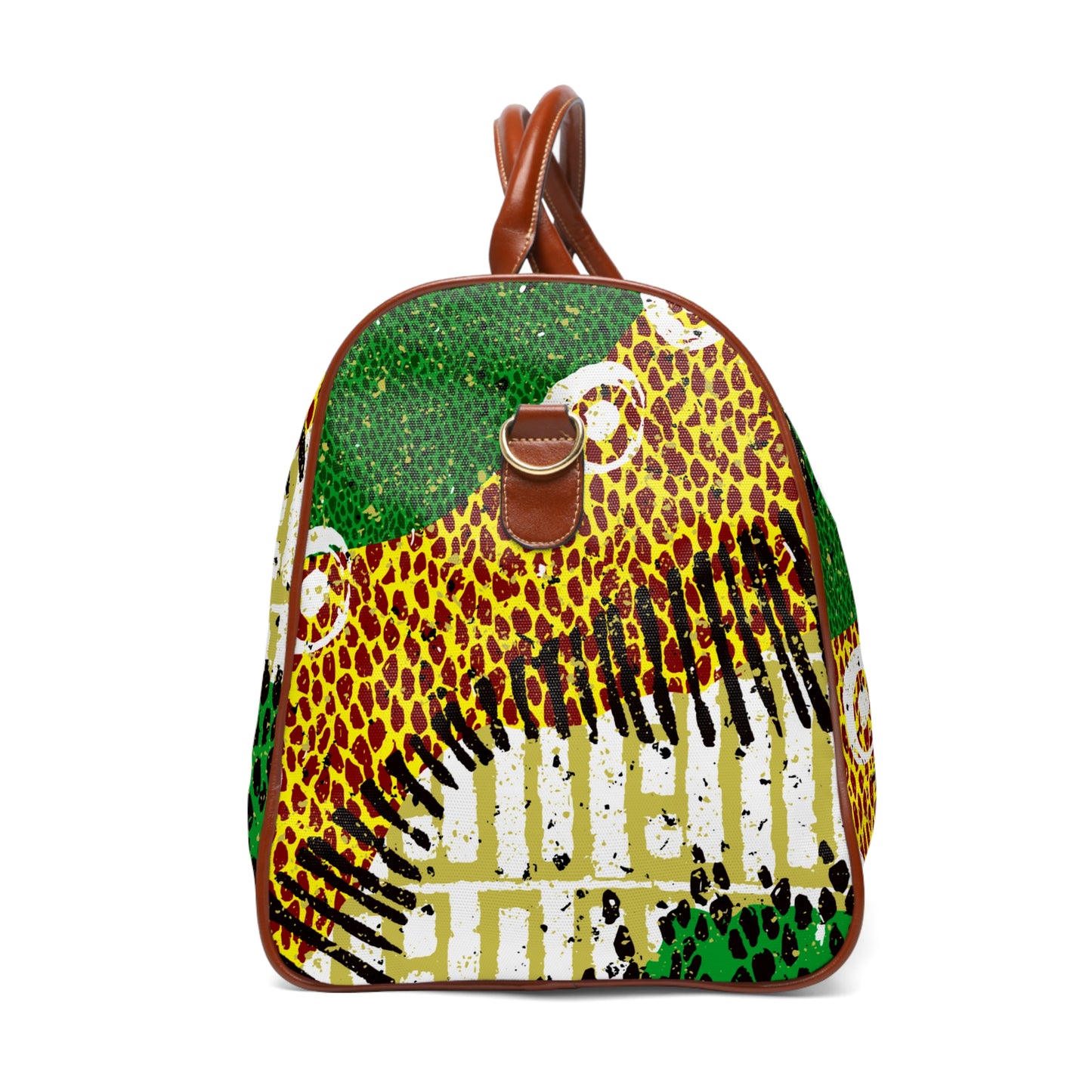 Animal Print African American Travel Bag