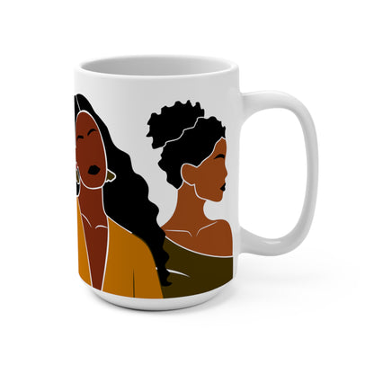 Melanin Queens African American  Mug 15oz