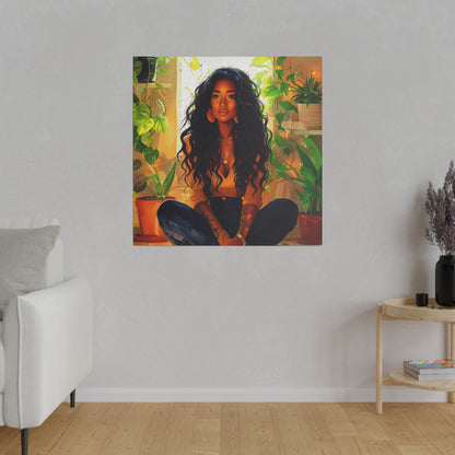 Feeling Good African American Canvas Art