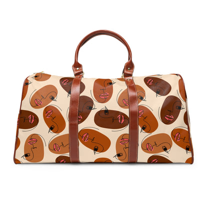 Abstract Beauty African American Travel Bag