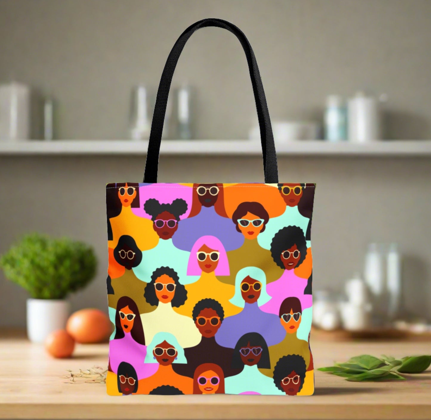 African American Tote Bag