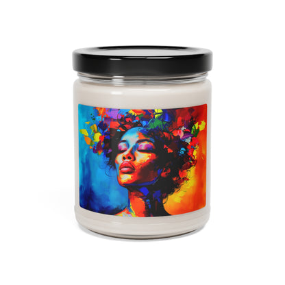 Colorful Beauty Scented Soy Candle, 9oz