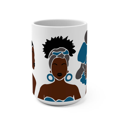 Lady Africa African American Mug 15oz