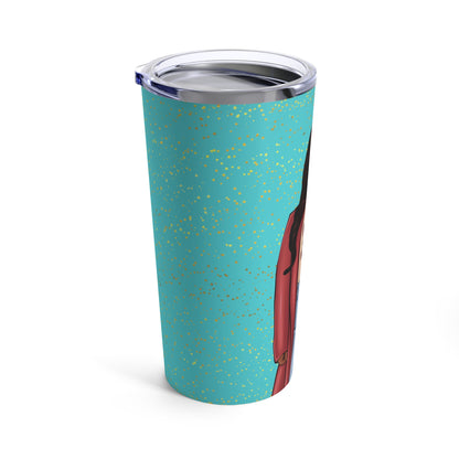 Hustle Hard African American Tumbler 20oz