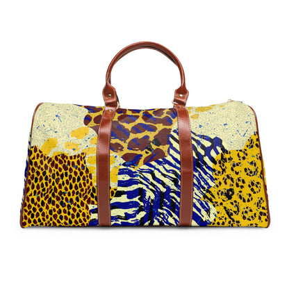 Animal Print African American Travel Bag