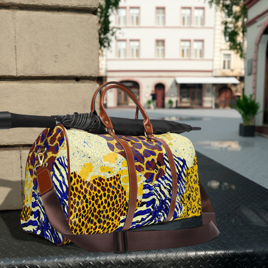 Animal Print African American Travel Bag