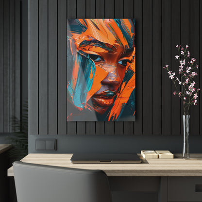 African American Glass Canvas Acrylic Prints Home Decor