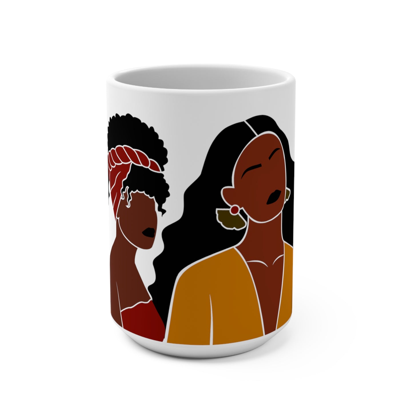 Melanin Queens African American  Mug 15oz