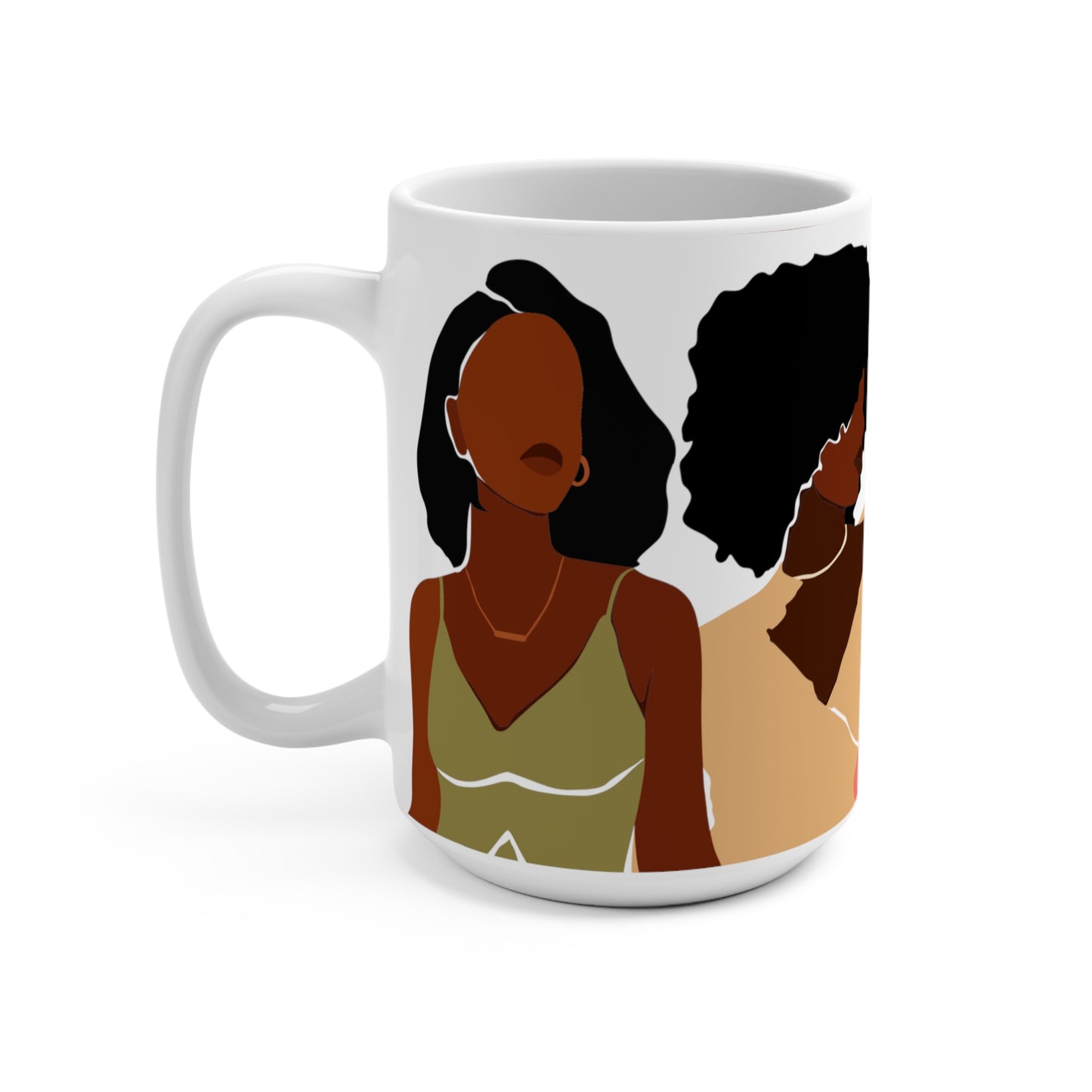 Melanin Women African American  Mug 15oz