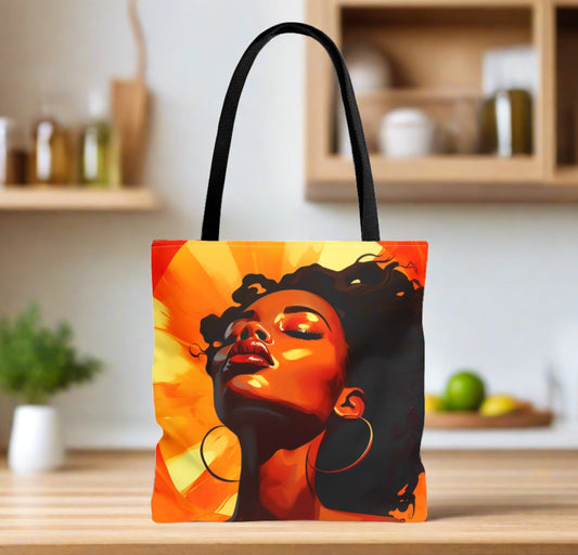 African American Tote Bag