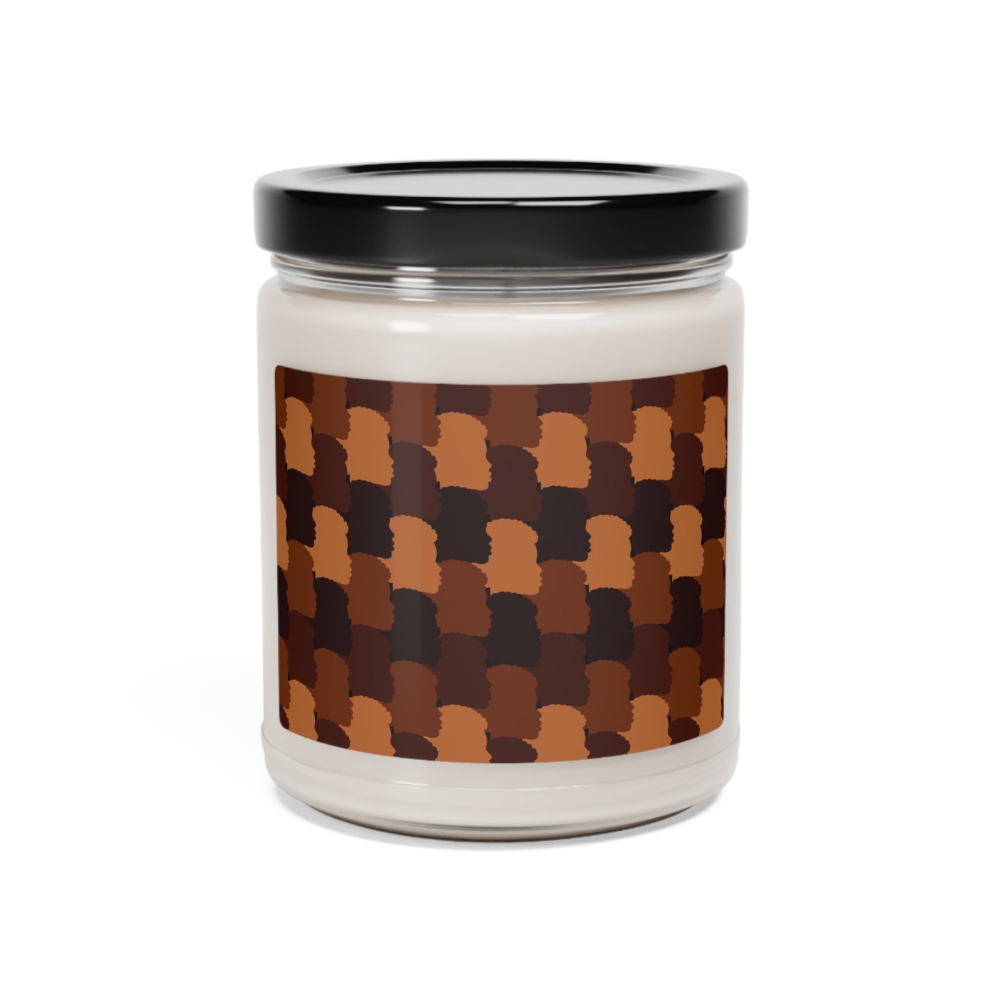 Brown Faces Scented Soy Candle, 9oz