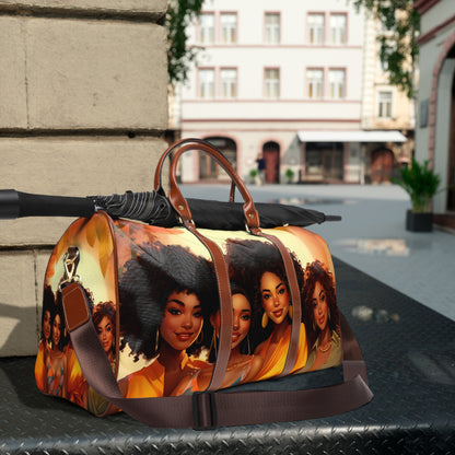 Melanin Beauties African American Travel Bag