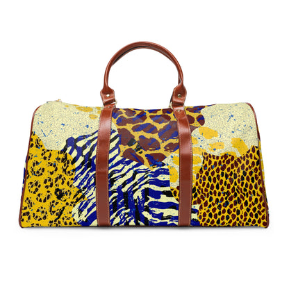 Animal Print African American Travel Bag