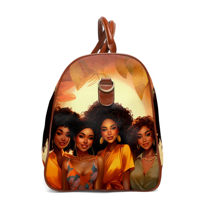 Melanin Beauties African American Travel Bag