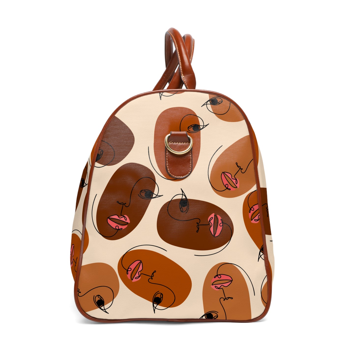 Abstract Beauty African American Travel Bag