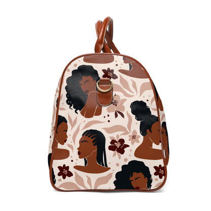 Melanin Beauties African American Travel Bag