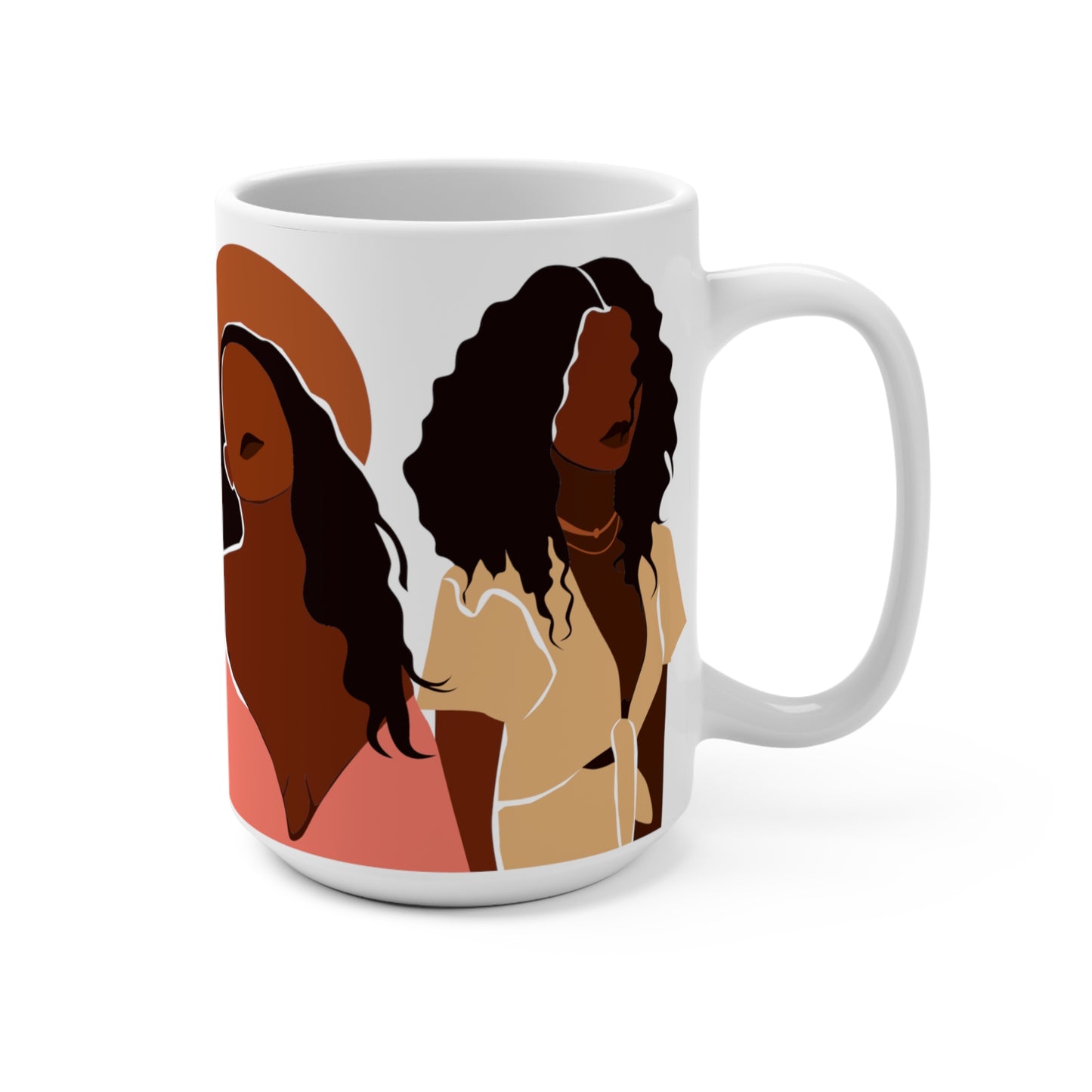 Melanin Women African American  Mug 15oz