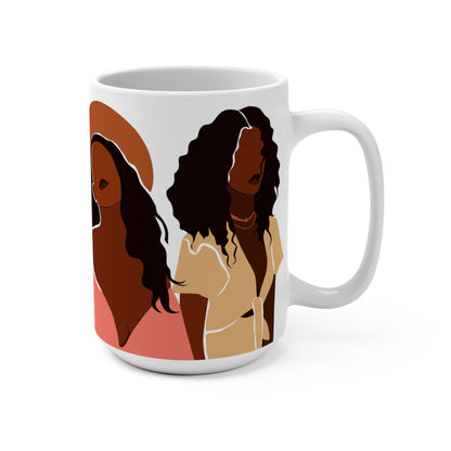 Melanin Women African American  Mug 15oz