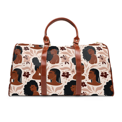 Melanin Beauties African American Travel Bag